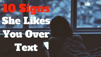 10 signs she likes you over text