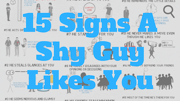 Signs he likes you