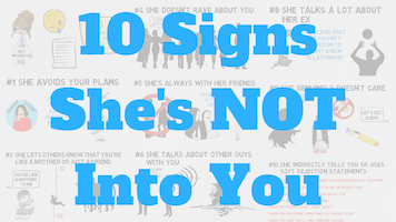 10 signs she's not interested in you