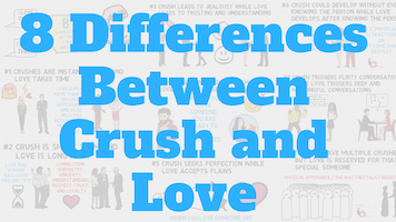 difference between crush and love