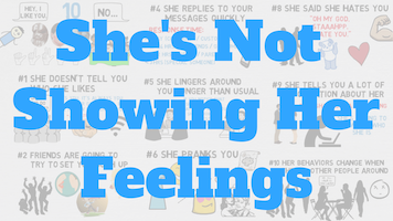 Feelings shes you for her hiding 25 Signs