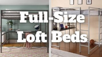 Full Size Modern Loft Beds For Adults