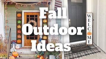 fall decor outdoor ideas