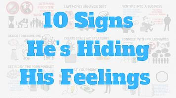 feelings hiding signs guy true his