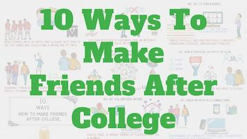 How to Make Friends After College